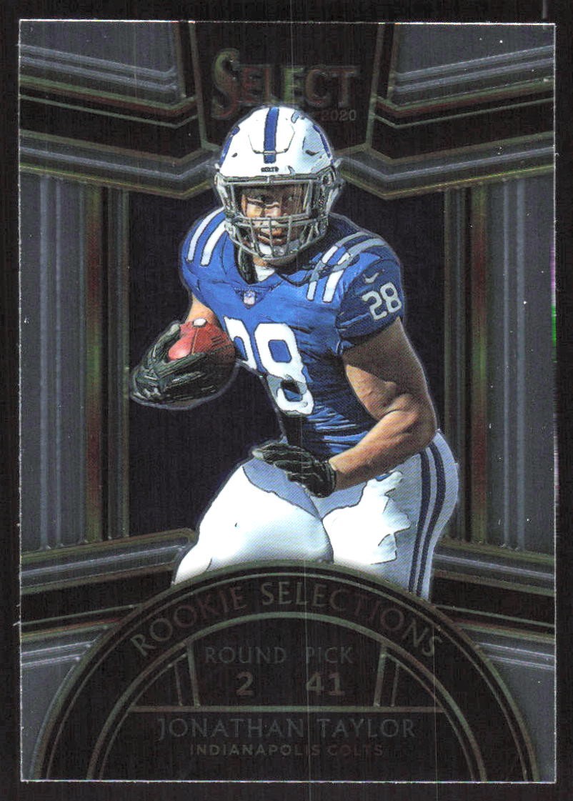 7386G 2020 Panini Select #RS-16 Jonathan Taylor Rookie Selections
