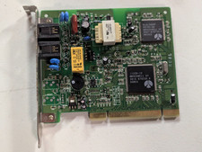 Aztech MDP3858-U PCI Dial-Up Modem Card w/ Dual RJ-11 Ports
