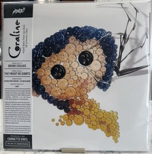 CORALINE 15th Anniversary Blue & Yellow Cornetto Vinyl Double LP NM Unsealed