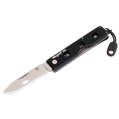 Keyport Anywhere Tools NEBA Pocketknife + Pocket Clip - Multitool Keychain Knife