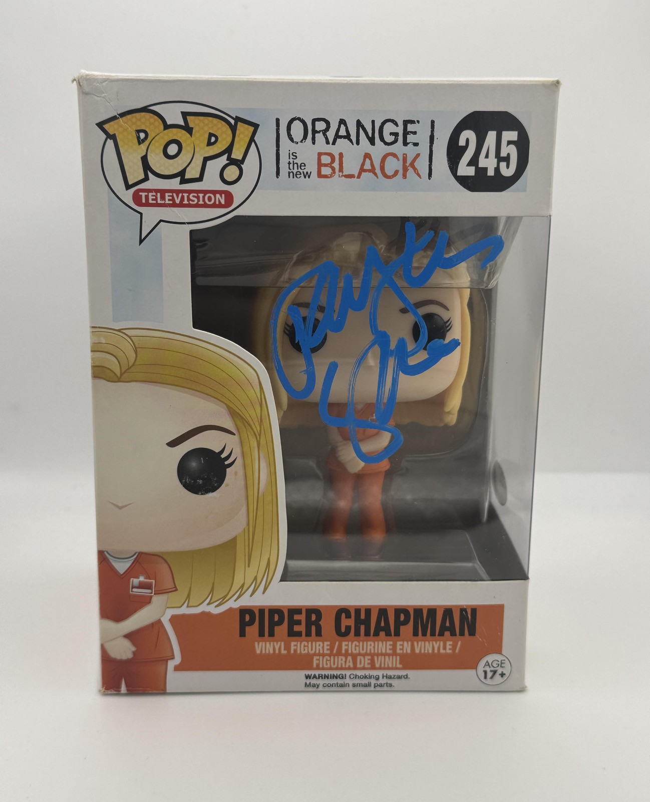 Taylor Schilling "Orange Is the New Black" SIGNED 'Piper Cha