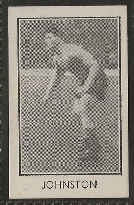 SPORTFOTOS - MASHERS FOOTBALL 1950 - #47 - MOTHERWELL - JOHNSTON
