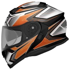 Shoei Helmets Orange/Black/Grey Neotec 3 Anthem TC-8 Helmet NTC3ANTHM 8 3 S