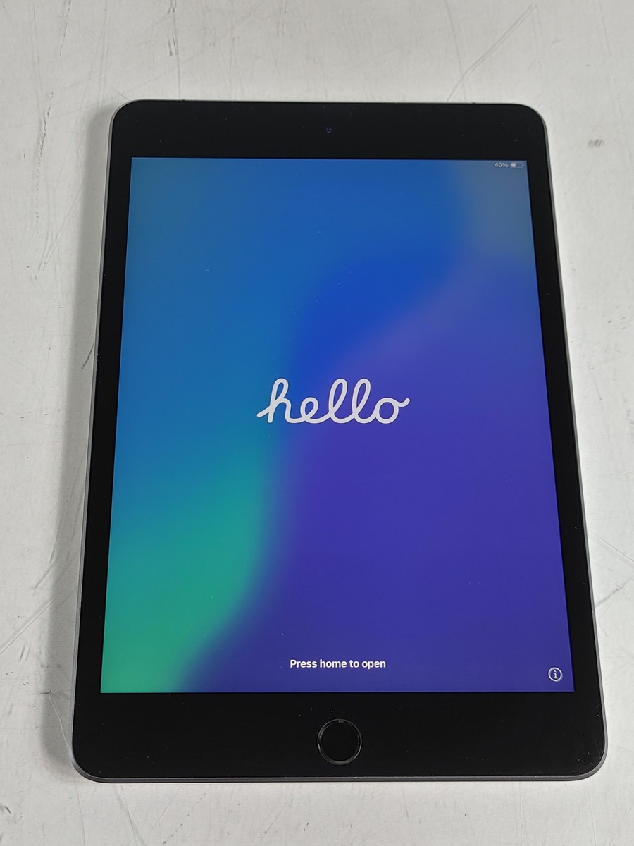 Apple iPad Mini 5th Gen A2126 64 GB iOS 18.4.1 Space Gray ( Wi-Fi