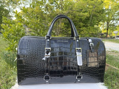 #ad #ad Michael Kors Bedford Travel XL Weekender Leather Black $255.00