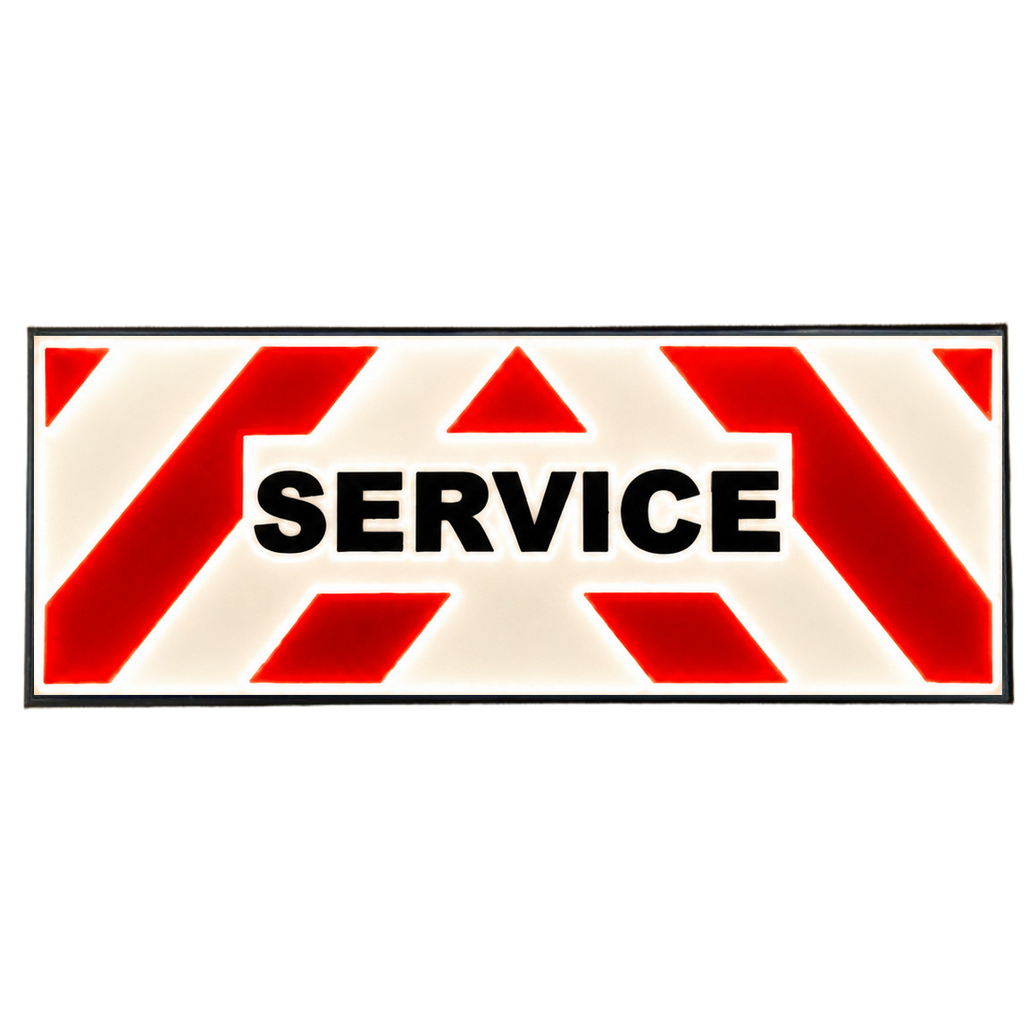 Pare-soleil SERVICE à LED rétroéclairé 24V pour pare-brise de camion