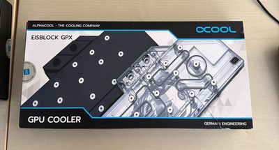 GPU Kühlblock Eisblock GPX Geforce TX 4080 Strix Wasserkühlung