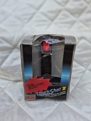QuickShot II Deluxe Joystick (SVI)   Retro Controller OVP mit Auto-Fire