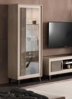 Vitrine Glasschrank Regal BüCherschrank Wohnwand Schrank MöBel Regale Wohnzimmer