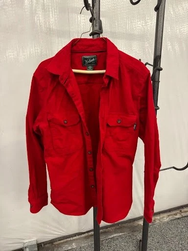 Woolrich Solid Red Flannel Shirt - Men’s Medium - Double Pocket - Outdoor Workwe
Opens in a new wind
