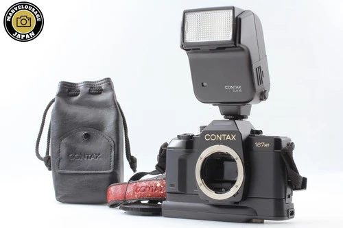 [Near MINT w/ TLA30] Contax 167MT 35mm SLR Film Camera Black Body From JAPAN