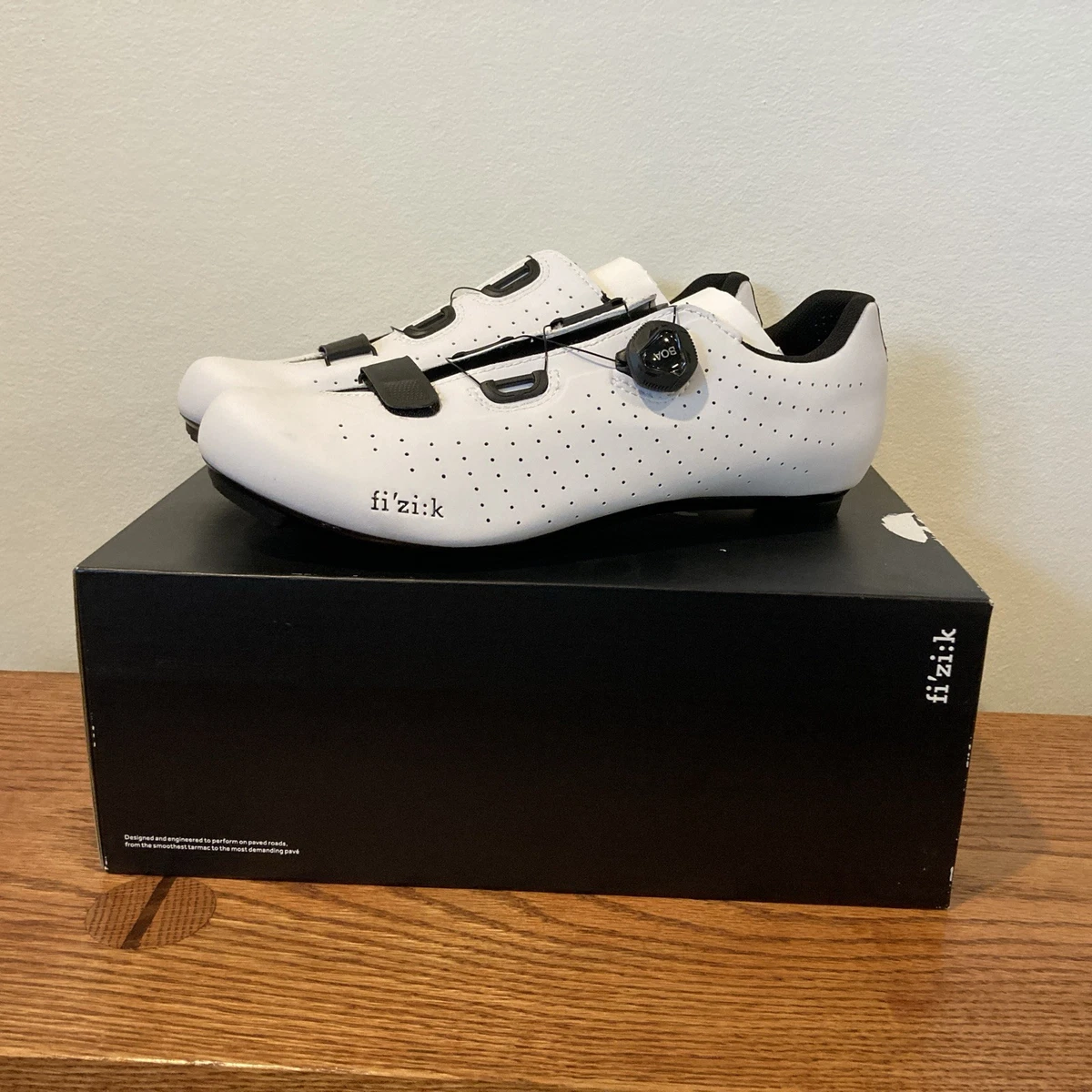 Fizik Cycling White Cycling Shoes for Men for sale | eBay