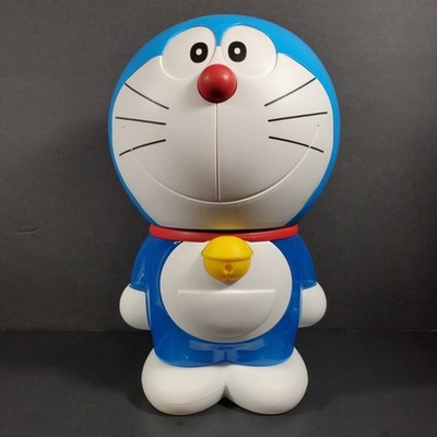 Doraemon Japanese Manga Blue Cat 9'' Piggy Bank Doll Figure 