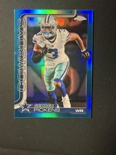 George Pickens Topps Chrome Football 2025 /199 Aqua Refractor #80 Color Match