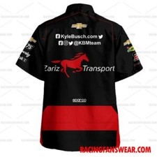 Kyle Busch Nascar Racing 2023 Hawaiian Shirt- Polo Shirts