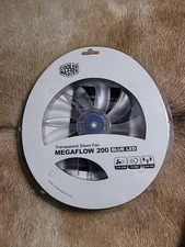 CoolerMaster Mega Flow 200 R4-LUS-07AB-GP Cooling Fan Blue LED
