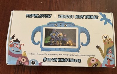 TOPELOTEK ZIDS701 Kids Tablet 7in 16GB Wi-Fi Android Quad Core Pink
