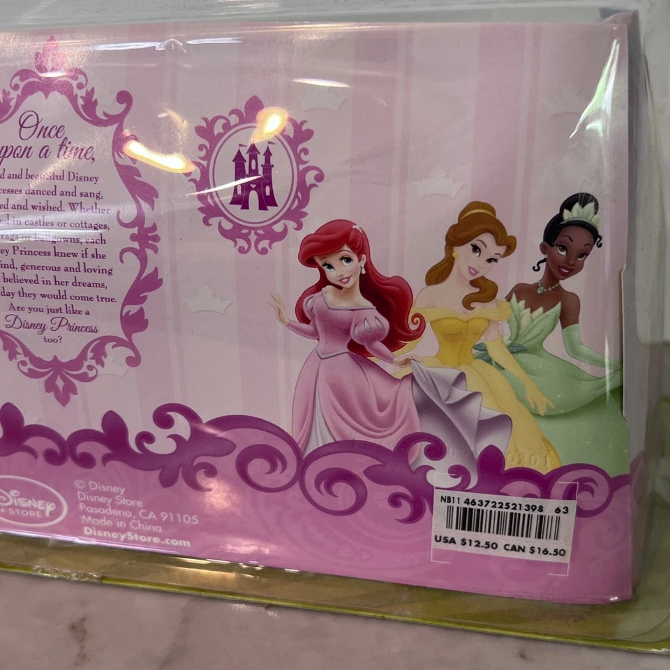 Juego de estatuilla de princesa Disney adorno de pastel 7 piezas Belle Ariel y más NUEVO Foto 4 de 4