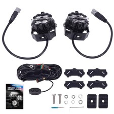 Maxpeedingrods Round Led Driving Lights 3.5inch Spot Flood Combo 6000k Off Road Maxpeedingrods Round Led Driving Lights 3.5inch Spot Flood Combo 6000k Off Road