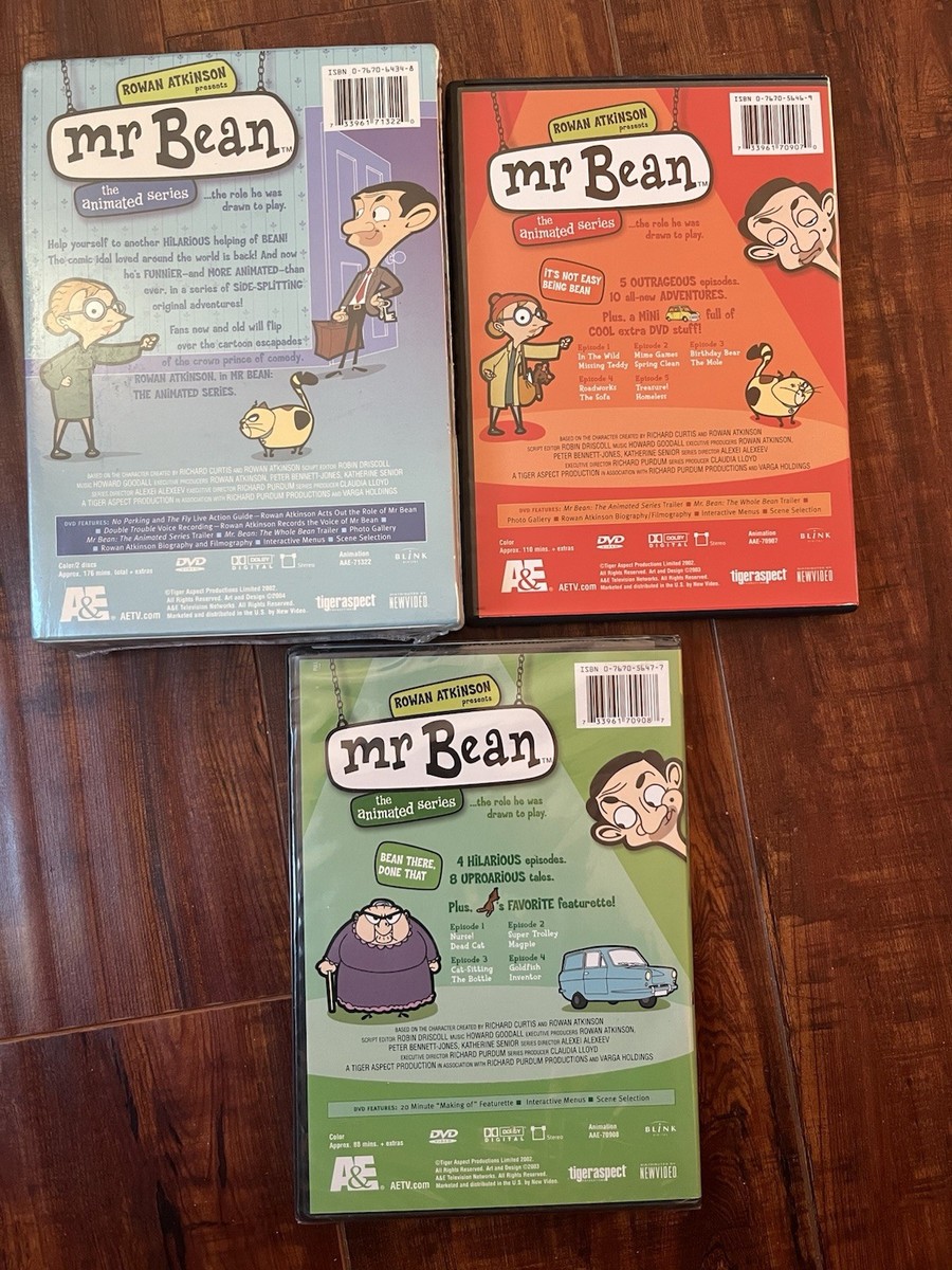 Mr. Bean: The Animated Series - Set 3 (DVD, 2004) for sale online