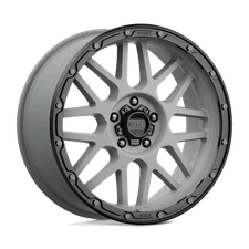KMC KM535 Grenade Off-Road 20x9 +18 Matte Gray & Black Wheel 5x127 5x5 (QTY 1)