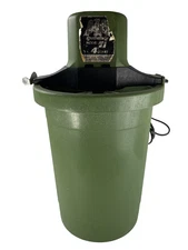 VTG Ice Cream Maker 4 Quart Richmond Cedar Works Model #71 Electric Retro Green!