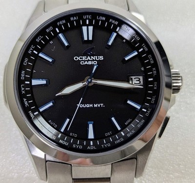 Casio OCEANUS OCW-S100-1AJF Titan Funk Solar Uhr aus Japan (JDM)