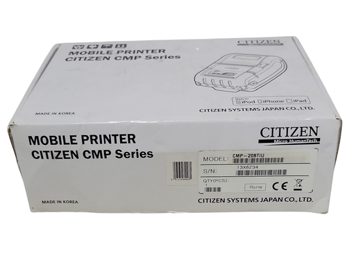 Open-Box Citizen CMP-20BTIU Portable Receipt Printer USB Bluetooth _ - 第 2/6 張圖片
