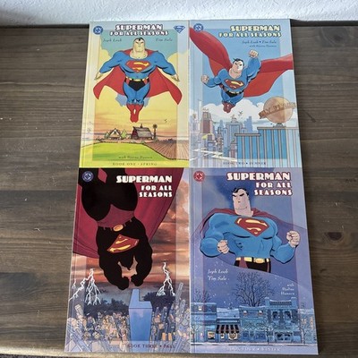 Superman For All Seasons #1-4 1998 (DC Comics) NM Lot - Unread - MUST SEE!