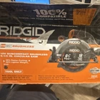RIDGID 18V SubCompact Brushless 6-1/2 in Circular Saw Tool Only