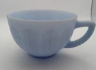 Vintage Pyrex Blue Delphite Pie Crust Tea Coffee Cup Mug Made in Canada