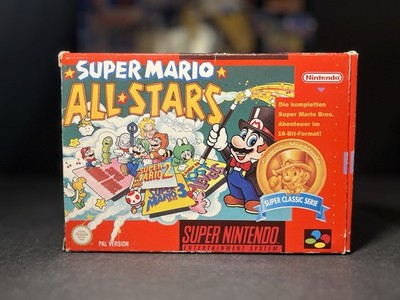 SUPER NINTENDO || SUPER MARIO ALLSTARS IN OVP + SPIELEANLEITUNG || SNES ||