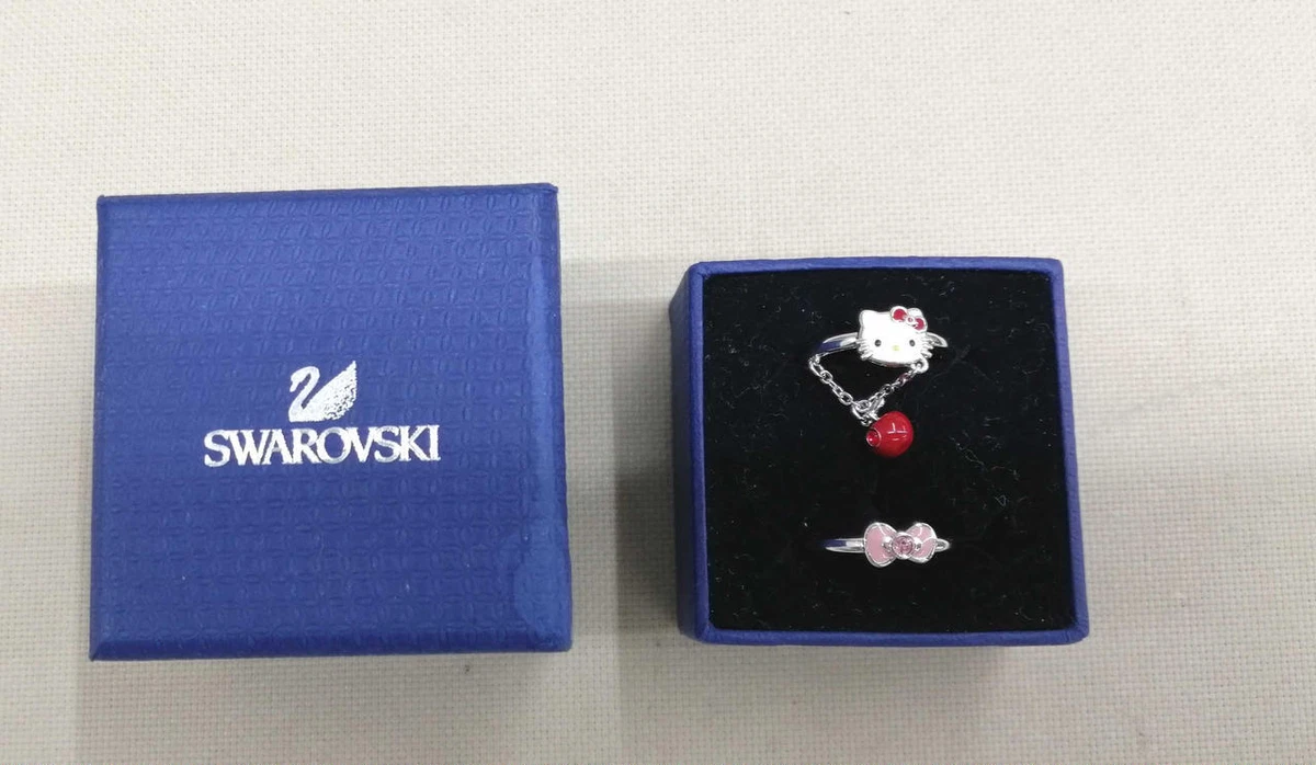 Hello kitty ring swarovski deals