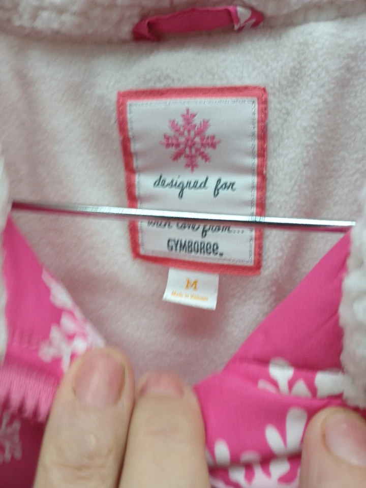 Chaleco acolchado con cremallera rosa Gymboree niñas talla M (7-8) Foto 4 de 4