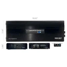 ATG Transcend 2500w Class-D Mono Subwoofer Amp - ATG-TS2500.1D
