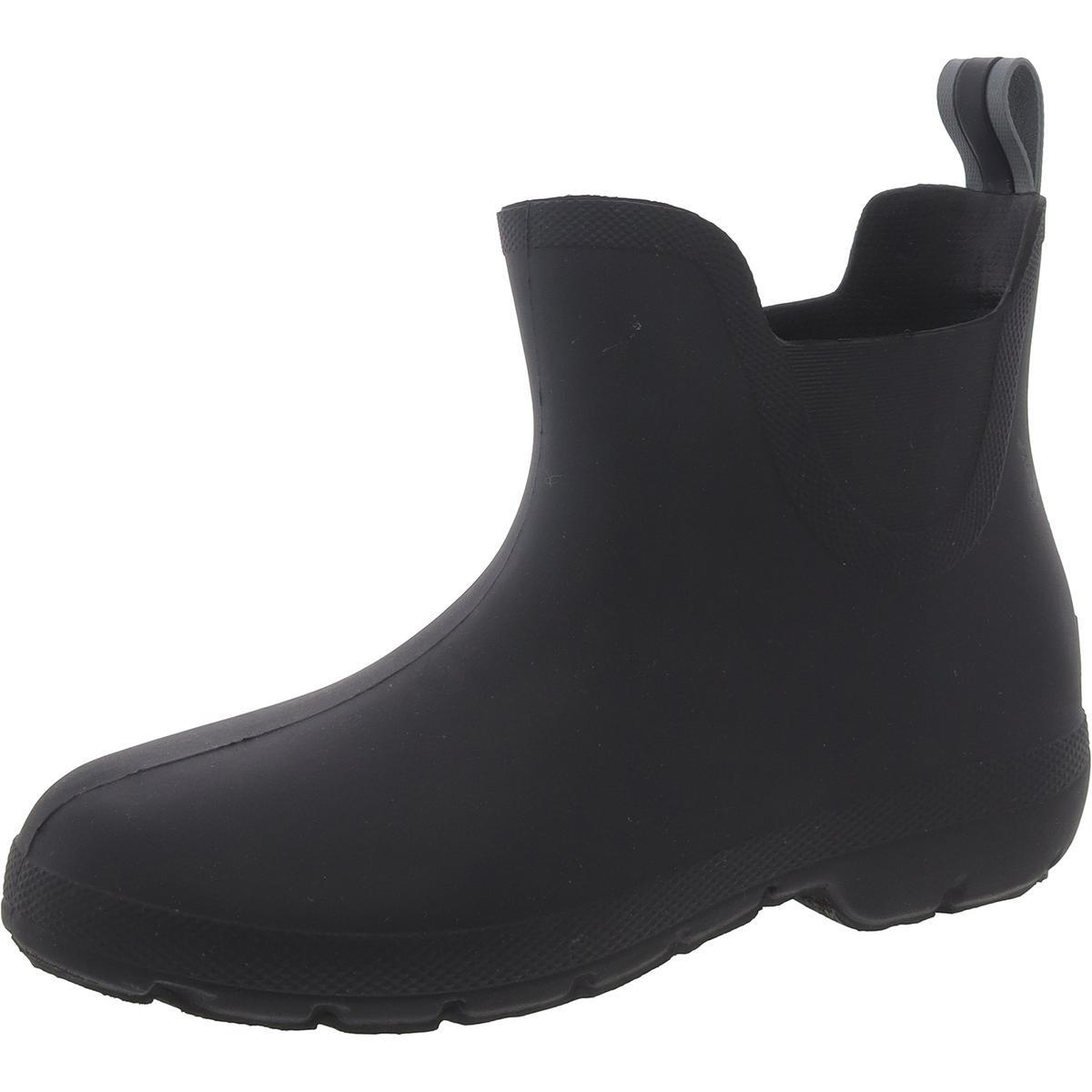 Тотализаторы Мужские черные ботильоны Челси от дождя Shoes 8 Medium D BHFO 4178 3290₽