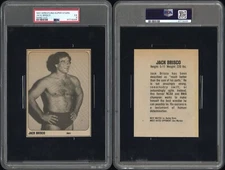 PSA 5 1981 Wrestling Superstars Hand Cut Jack Brisco POP1 None↑