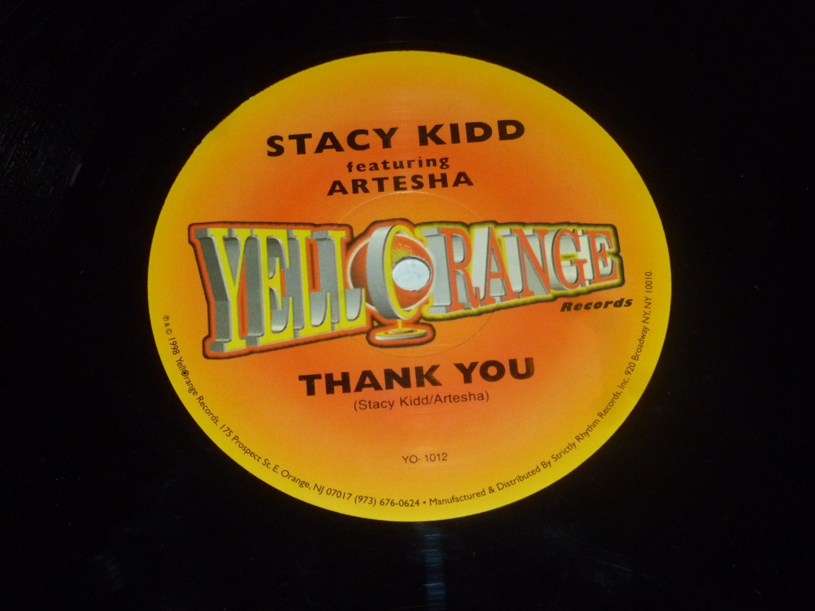 STACY KIDD Feat ARTESHA - 2000 USA 2-track 12"" Vinyl Single