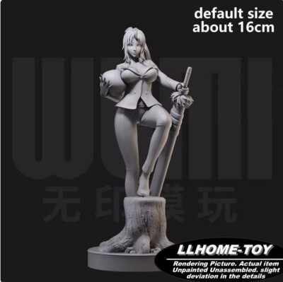 Anime Character Shion Oni Monster Resin 3D Print GK Figure DIY Model