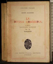 LA DIVINA COMMEDIA. VOL III. PARADISO. DANTE ALIGHIERI. LA NUOVA ITALIA.