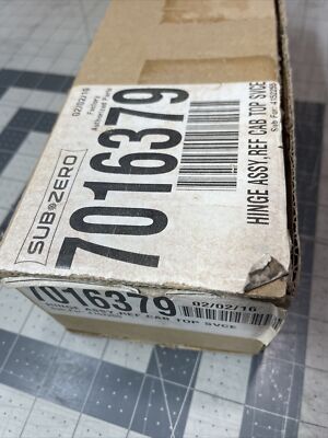 7016379 NEW SUBZERO OEM HINGE ASSEMBLY HINGE ASSY,REF CAB TOP SVCE S