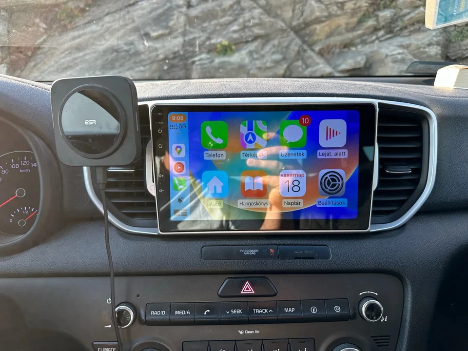 Stereo Auto Touch Android Kia Sportage 4 Carplay Navigatore Comandi Volante Wifi - Immagine 3 di 4