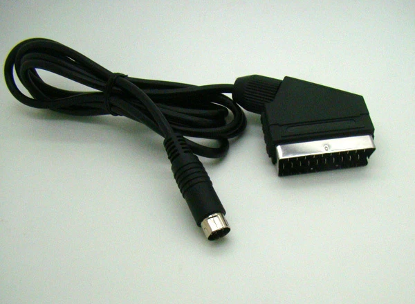 6ft RGB Scart AV Cable Lead for Sega Saturn Games Console - Stereo Sound - Image 3 of 3