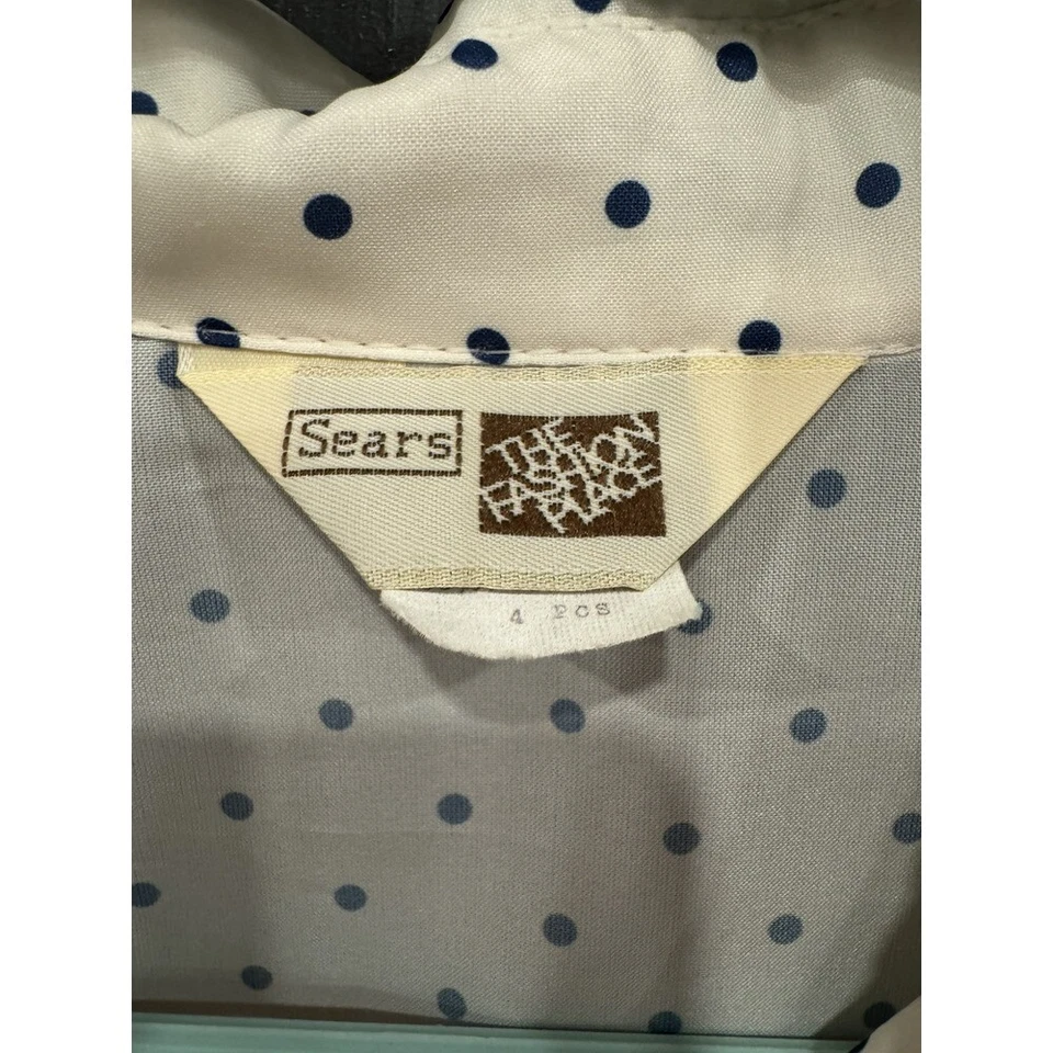 Vestido vintage años 60 o 70 Sears The Fashion Place talla 16T usado en excelente estado Foto 2 de 4