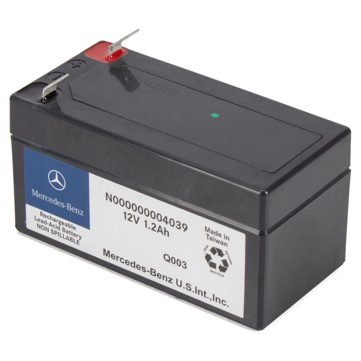 ORIGINAL Mercedes AGM Backup Batterie Stützbatterie 12V 1.2Ah 