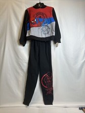Marvel Spider-Man 2 PC Sweat Pants Shirt Sz 10 Hoody Cozy Athletic Gym Wear