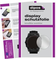 5X Schutzfolie FüR Garmin Fenix 7 (47 Mm) Display Folie Klar Displayschutzfolie