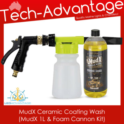 MudX Hydrophobic Ceramic Coating Wash (MudX 1L Foam