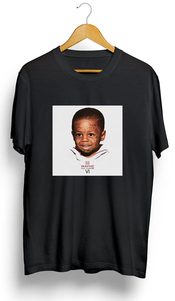 T-shirt Lil Wayne Fan - Noir Coton, Tailles S à 5XL, Personnalisable, Neuf Avec étiquettes, Made In USA