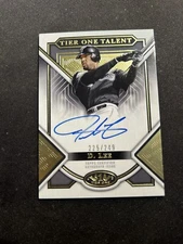 Derek Lee 2023 Topps Tier One Certified Tier One Talent Auto /249 #TITA-DL MLB